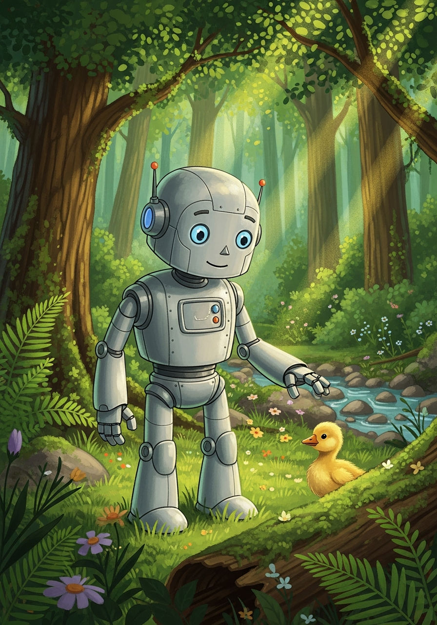 The Wild Robot book cover